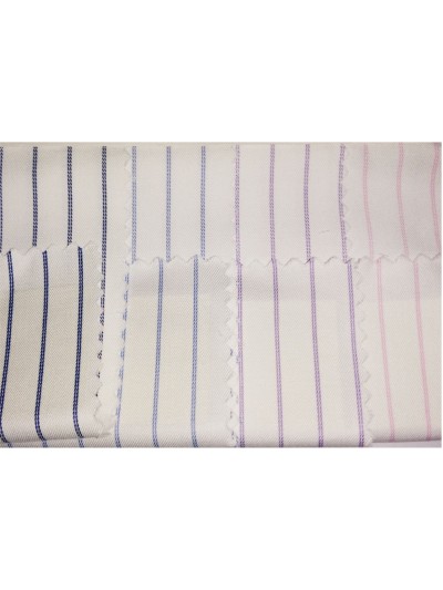 JS-JAMS  60%cotton  40%polyester  80/2*45  恤衫布16  間條 45度照